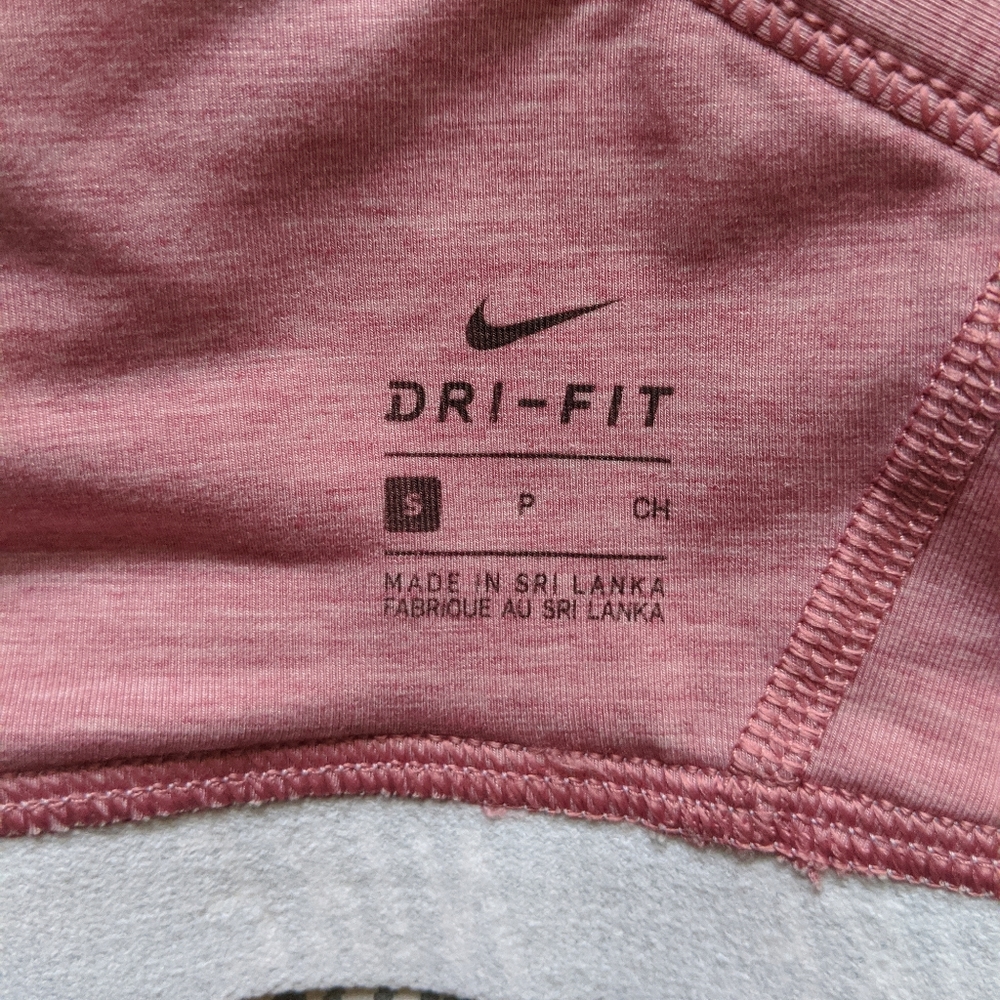 NWOT Nike / Dri-Fit / Sports Bra / Pink / Halter Top / Size: S - Picture 3 of 3